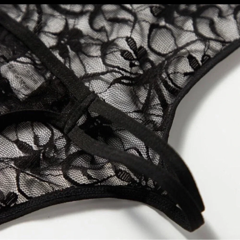 Halter‎ backless Strappy Teddy Lingerie. New - Picture 8 of 9